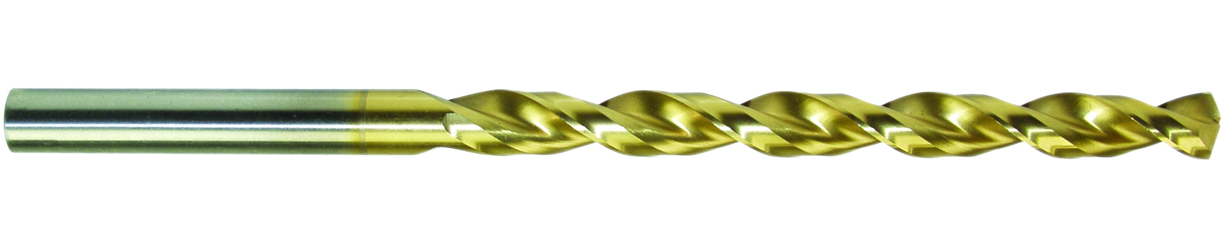 PROFI DIN 340 Spiralbohrer, HSS-Co5, profilgeschliffen, TIN, Kreuzanschliff