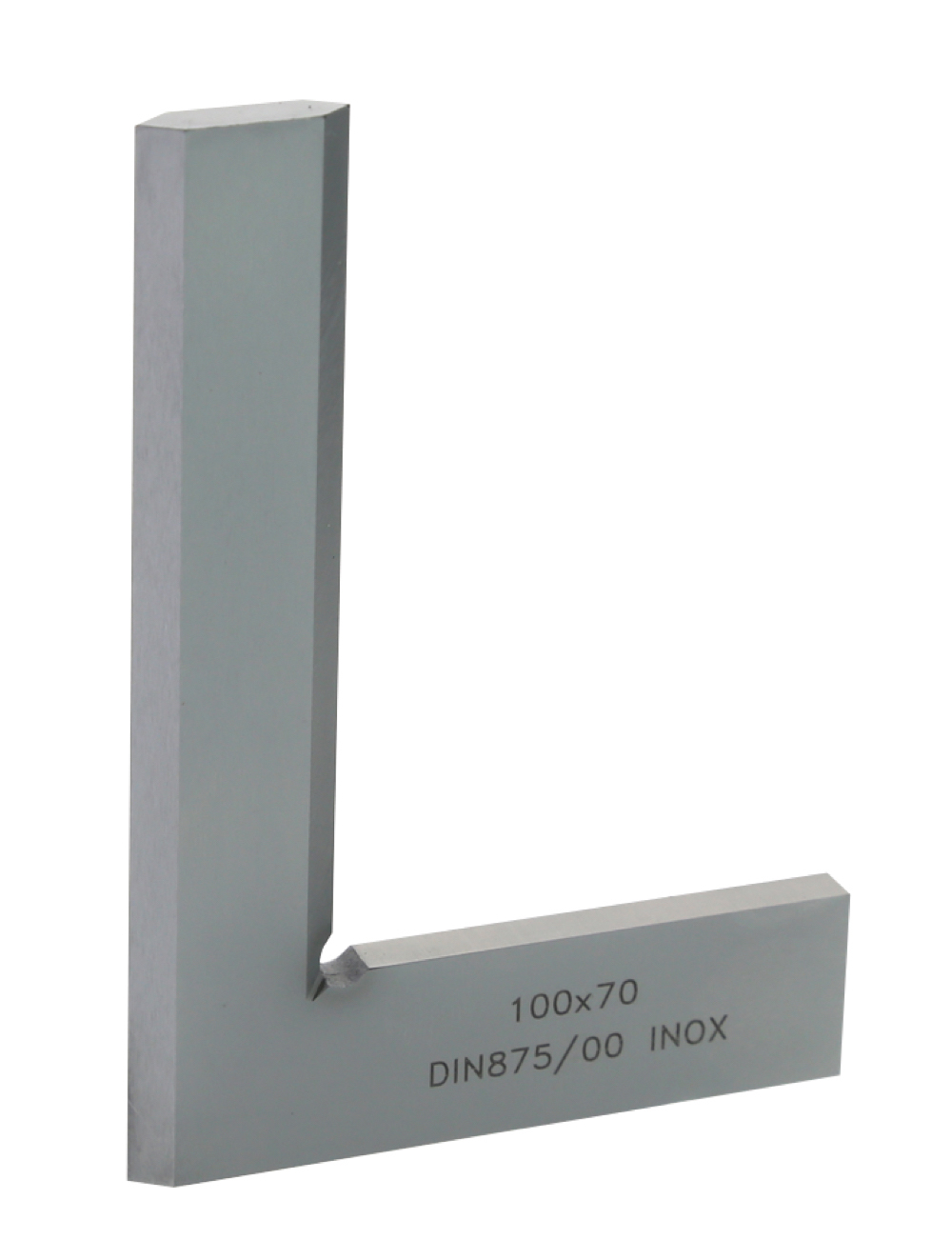 Präzisions-Haarwinkel, Inox, DIN 875/00, ohne Anschlag