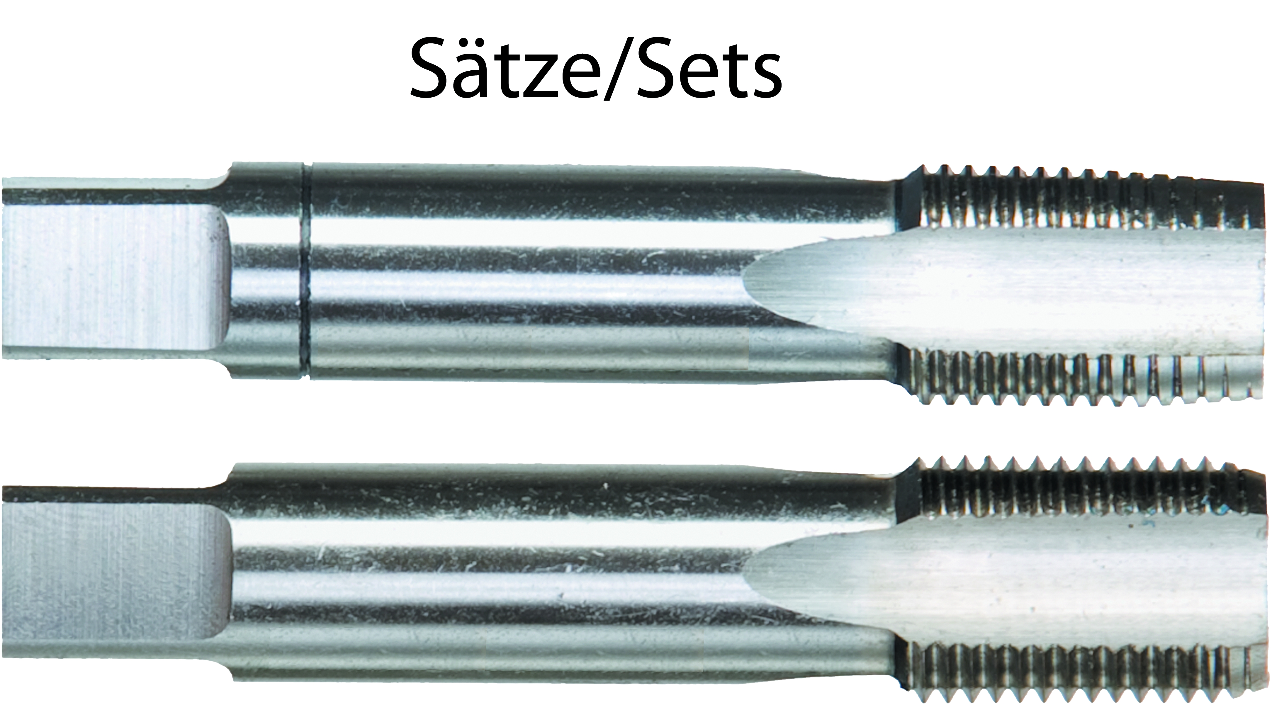 HSSG-STANDARD-Handgewindebohrer DIN 2181, 2-teiliger Satz, rechts