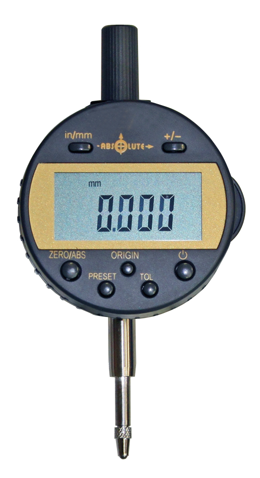 Digital-Messuhr mit Absolut System, Ablesung 0,001 mm (12,7 mm)