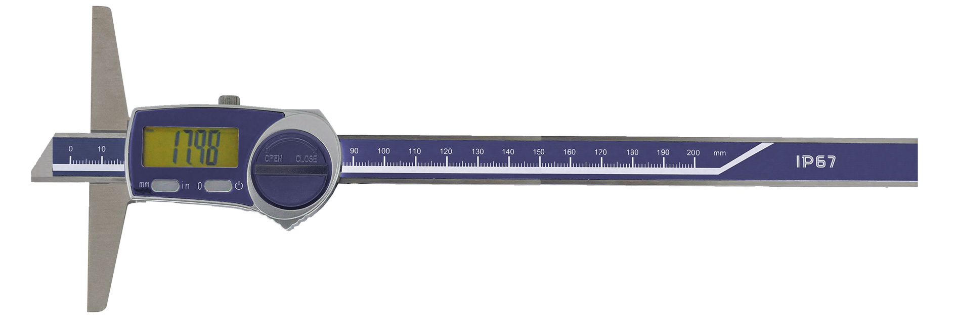 Digital-Tiefen-Messschieber / Schieblehre, IP 67