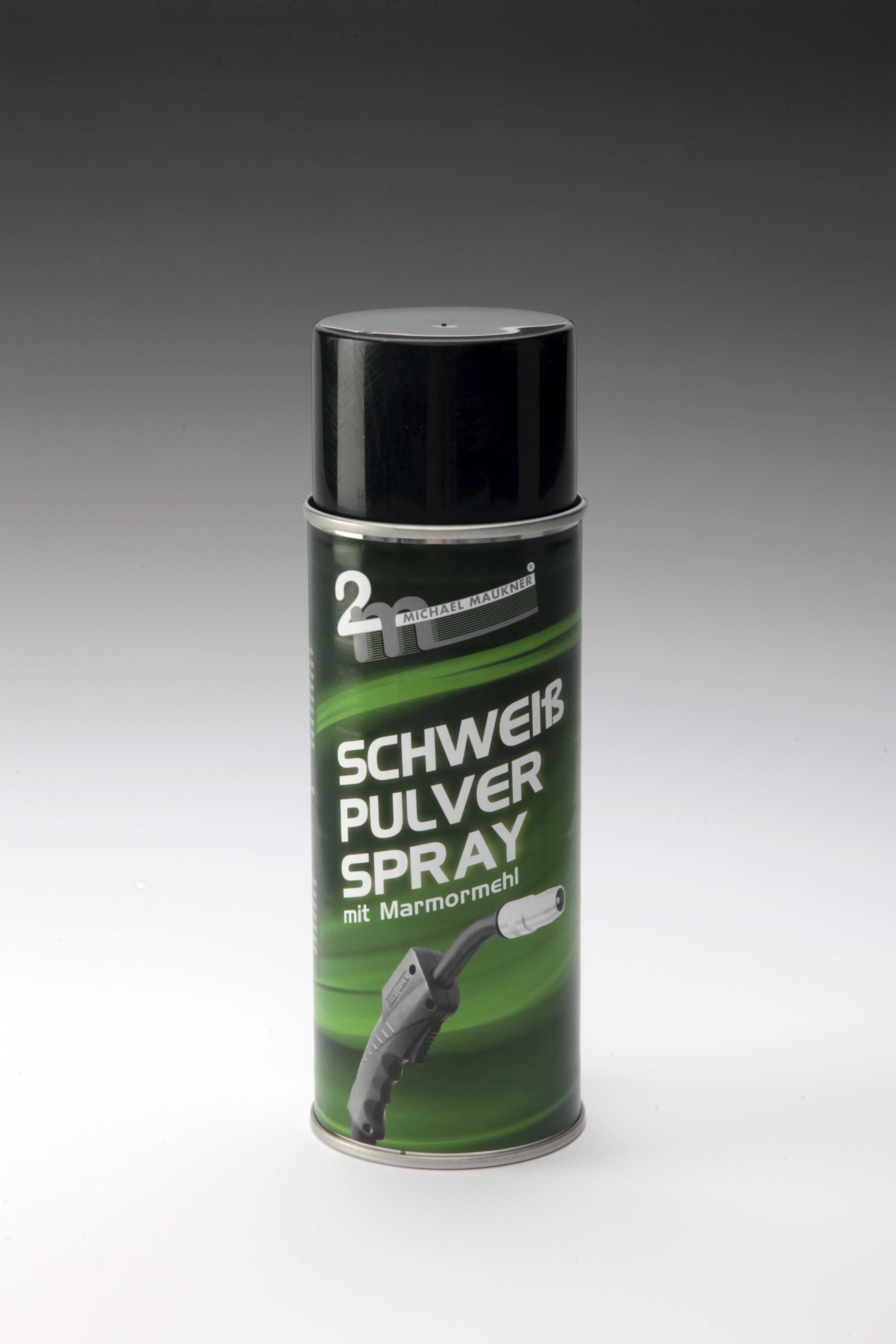 Schweißpulverspray silikonfreies Trennmittel auf Basis von Marmormehl zur Reinigung von Schweißdüsen