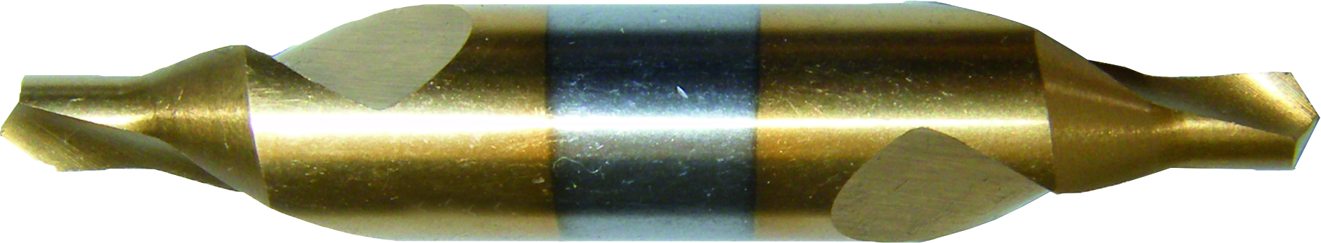 PROFI-DIN 333 Zentrierbohrer, HSS-Co5, profilgeschliffen, TIALN, Form A