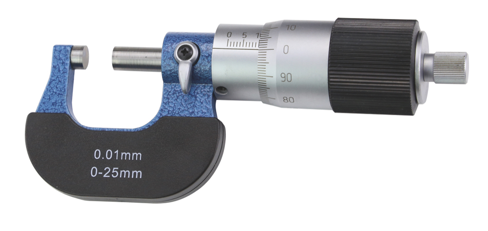 Bügelmessschraube / Mikrometer mit großer Trommel