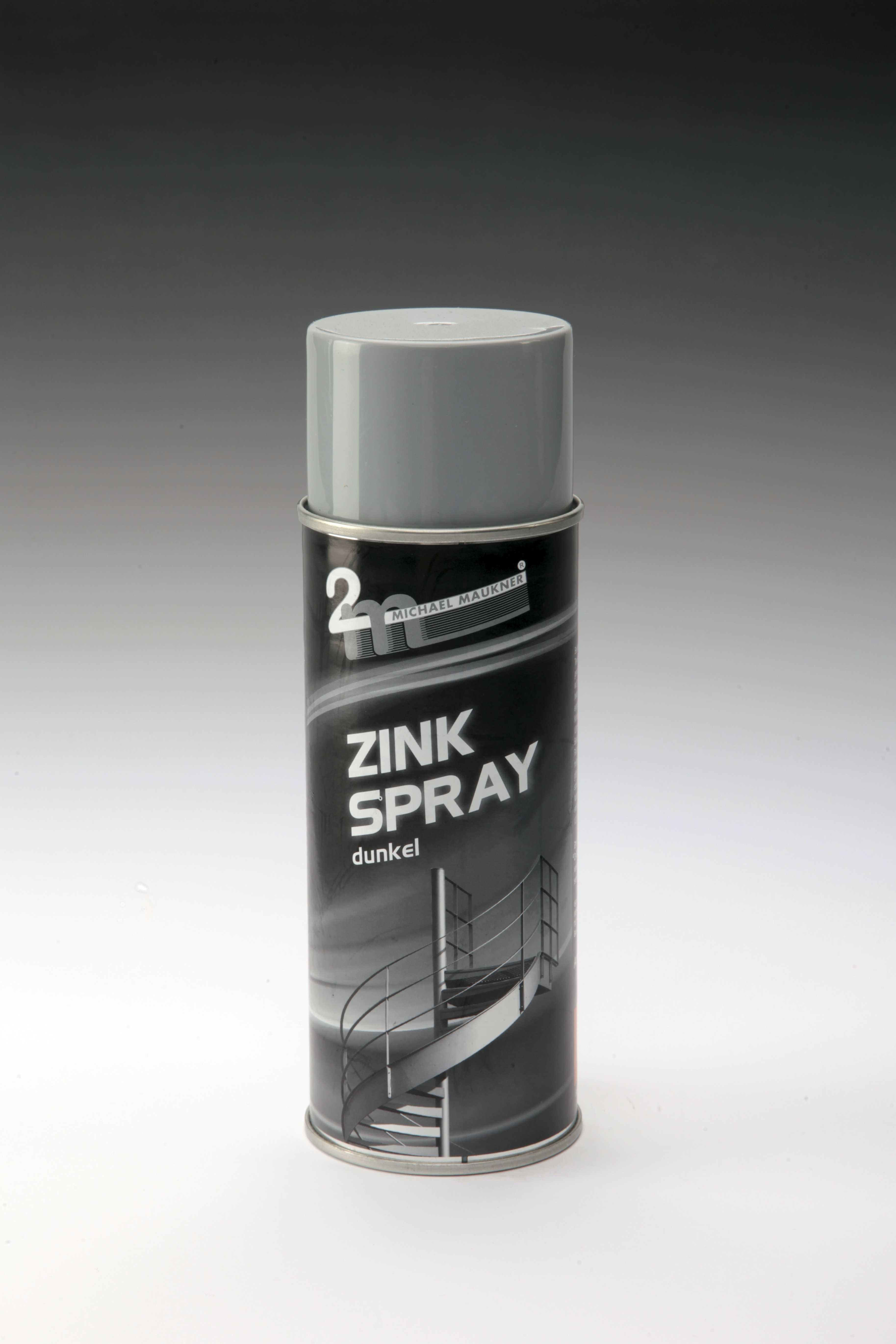 Zinkspray dunkel ist ein matter und schnelltrocknender Korrosionsschutz mit Langzeitwirkung