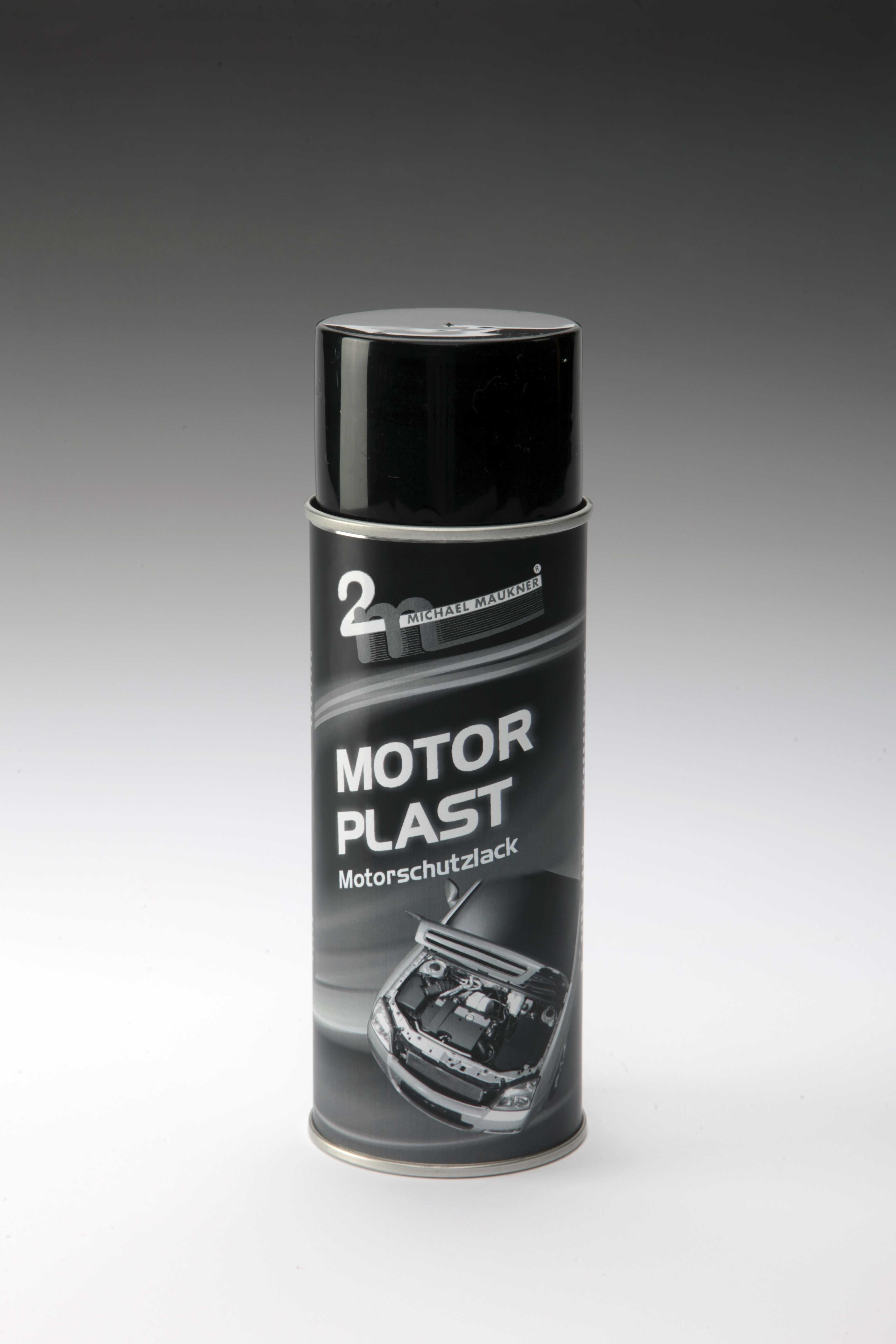Motorplast, hitzebeständiger, transparenter Überzugslack, optische Aufbereitung für den Motorraum
