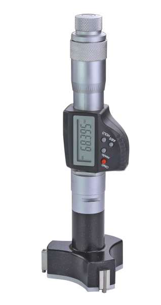 Digital-Dreipunkt-Innen-Messschraube/Mikrometer mit Einstellring und Verlängerung, DIN863