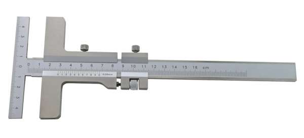 Präzisions-Anreiß-Messschieber mit Feineinstellung (160-500 mm)