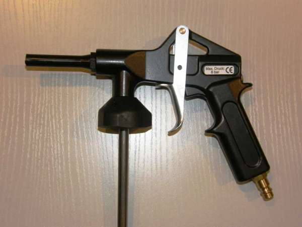 Spritzpistole, zur Verarbeitung von Unterboden-, Steinschlagschutz- und Hohlraumschutzmittel