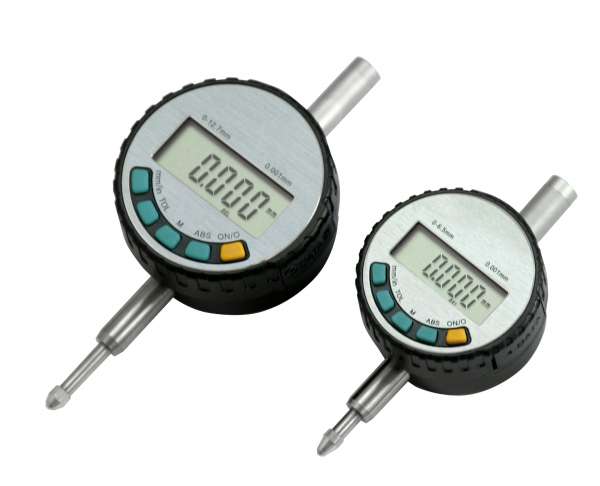 Digital-Messuhr, 0,001 mm Ablesung, ABS, drehbar, (6,5-12,7 mm)