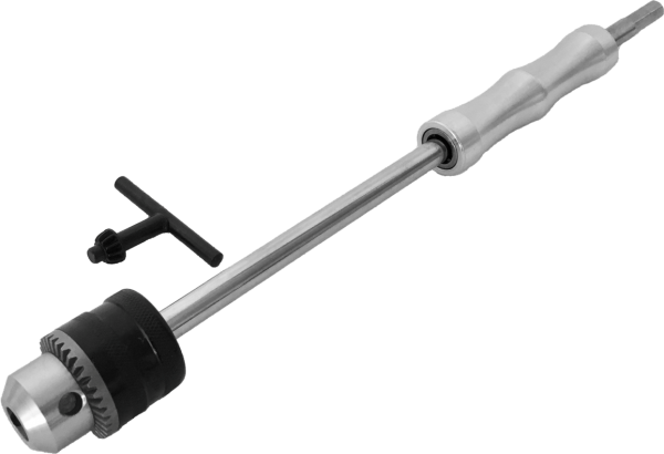 Bohrfutter-Verlängerung mit Sechskant 9 mm, PORTA-Zahnkranzbohrfutter 1,5-10 mm, Schlüssel S14