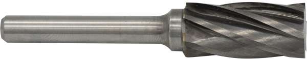 PROFILINE Hartmetall Frässtift Form A Zylinder mit ALU-Verzahnung (ZYA)