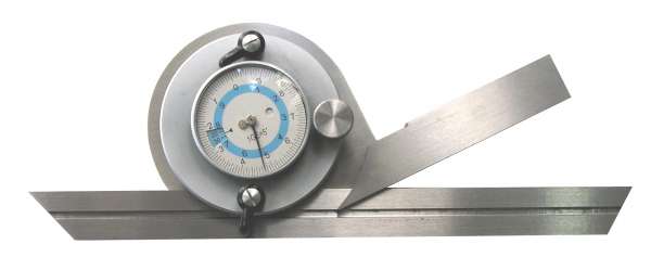Universal-Winkelmessgerät mit Messuhr (200-300mm)
