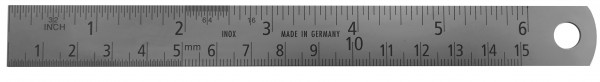 Rostfreie Stahlmaßstäbe "CHESTERMAN" EG Klasse II, DIN 2004/22, Größen: 150 - 2000 mm