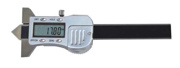 Digital-Messschieber / Schieblehre zur Messung von Bohrungsabsenkung 90°