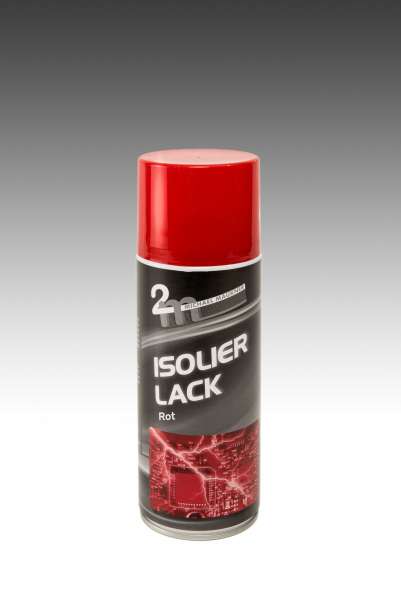 Isolierlack rot, Überzugslack auf Acrylharzbasis, Schutz elektrischer Verbindungen, Schalter