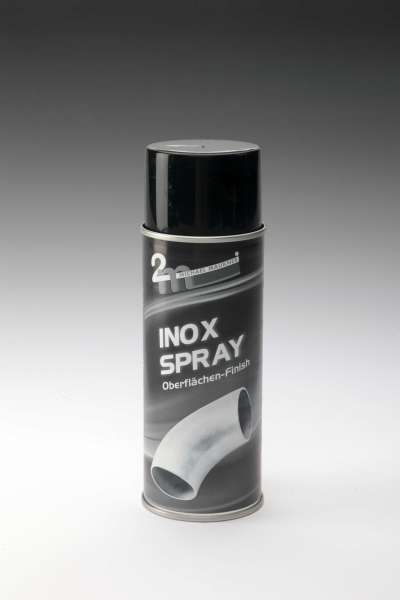 Inox-Spray gibt allen Metallen ein kratz- und witterungsbeständiges Oberflächen-Finish