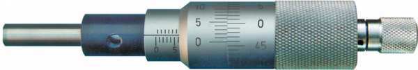Einbau-Messschraube / Mikrometer, Messbereich 0 - 25 mm, Ablesung 0,001 mm